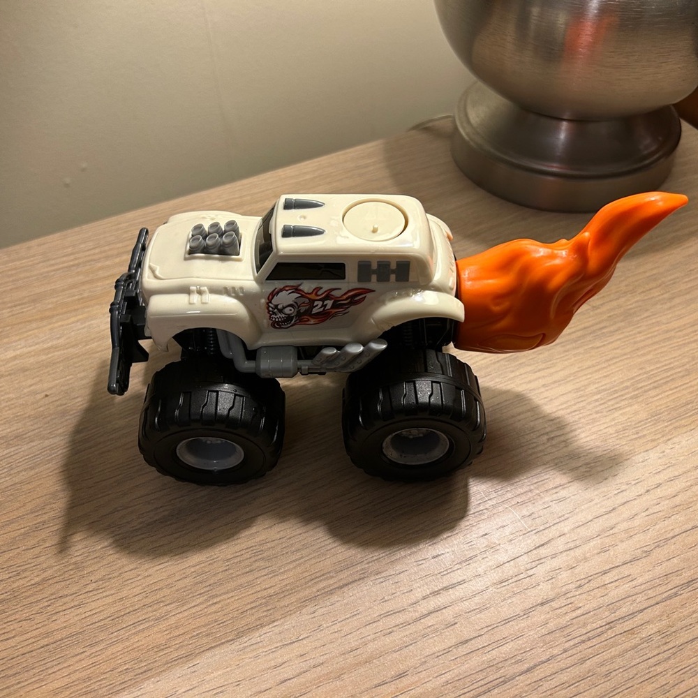 Monster Truck Toy with Flames